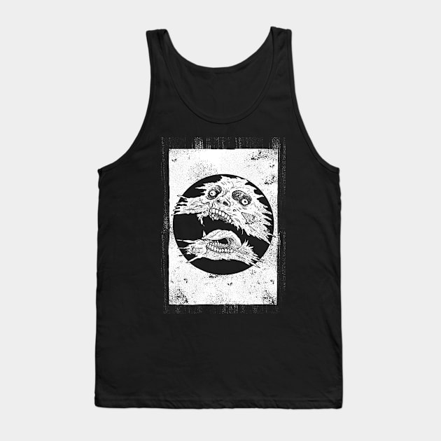 Scream (white print) Tank Top by Bloody Savage